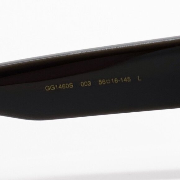 NEW GG1460S 003 GUCCI UNISEX GRAY BROWN SUNGLASSES GUCCI - Picture 9 of 11